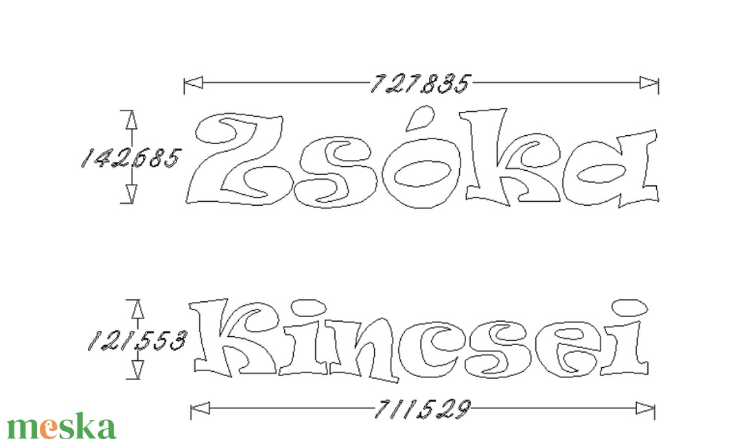 Dekorgumiból készült Zsóka Kincsei felirat, baglyos kiegészítővel - otthon & lakás - dekoráció - Meska.hu