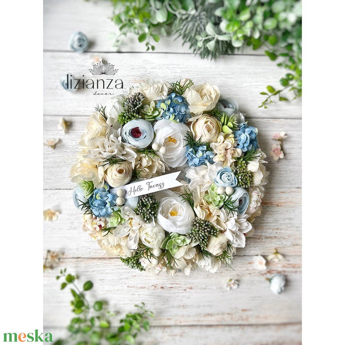 'Norah' csupavirág ajtódísz - otthon & életmód - dekoráció - ajtó- és ablak dekoráció - ajtódísz & kopogtató - Meska.hu 'Norah' csupavirág ajtódísz - otthon & életmód - dekoráció - ajtó- és ablak dekoráció - ajtódísz & kopogtató - Meska.hu