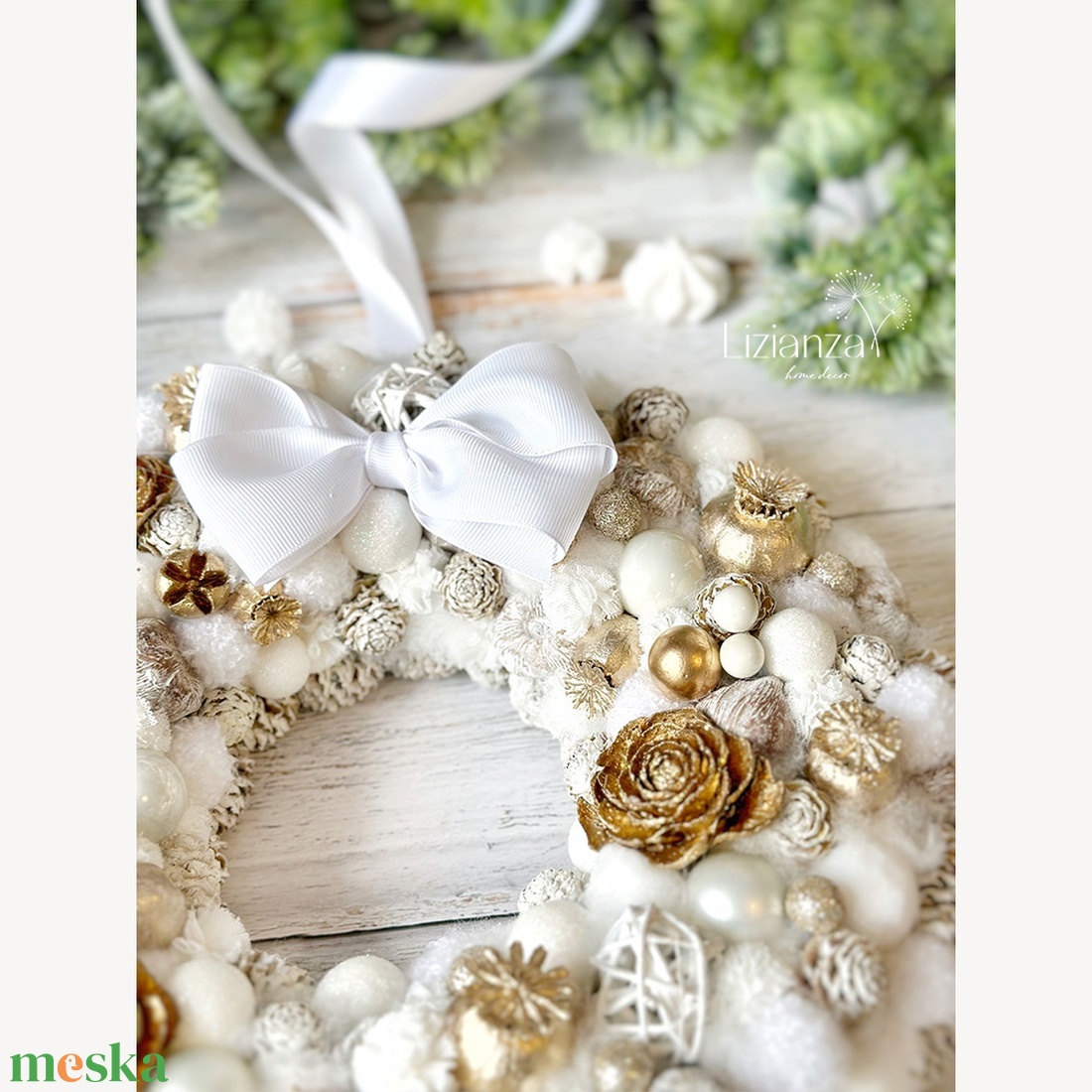 'Barbara' adventi ajtódísz (30cm) - karácsony - karácsonyi lakásdekoráció - karácsonyi ajtódíszek - Meska.hu 'Barbara' adventi ajtódísz (30cm) - karácsony - karácsonyi lakásdekoráció - karácsonyi ajtódíszek - Meska.hu