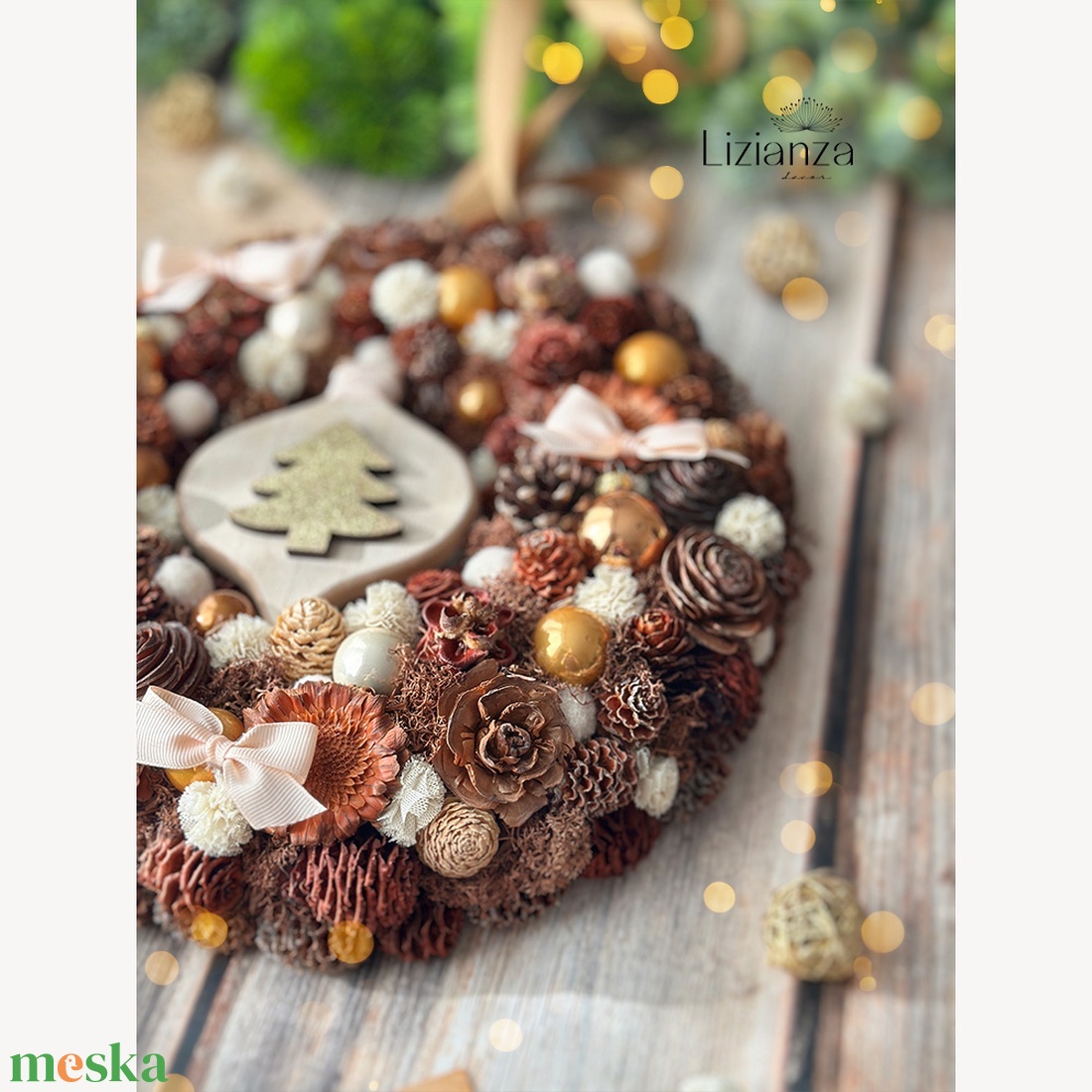 Minna adventi ajtódísz (30cm) - karácsony - adventi díszek - adventi ajtódísz - Meska.hu Minna adventi ajtódísz (30cm) - karácsony - adventi díszek - adventi ajtódísz - Meska.hu