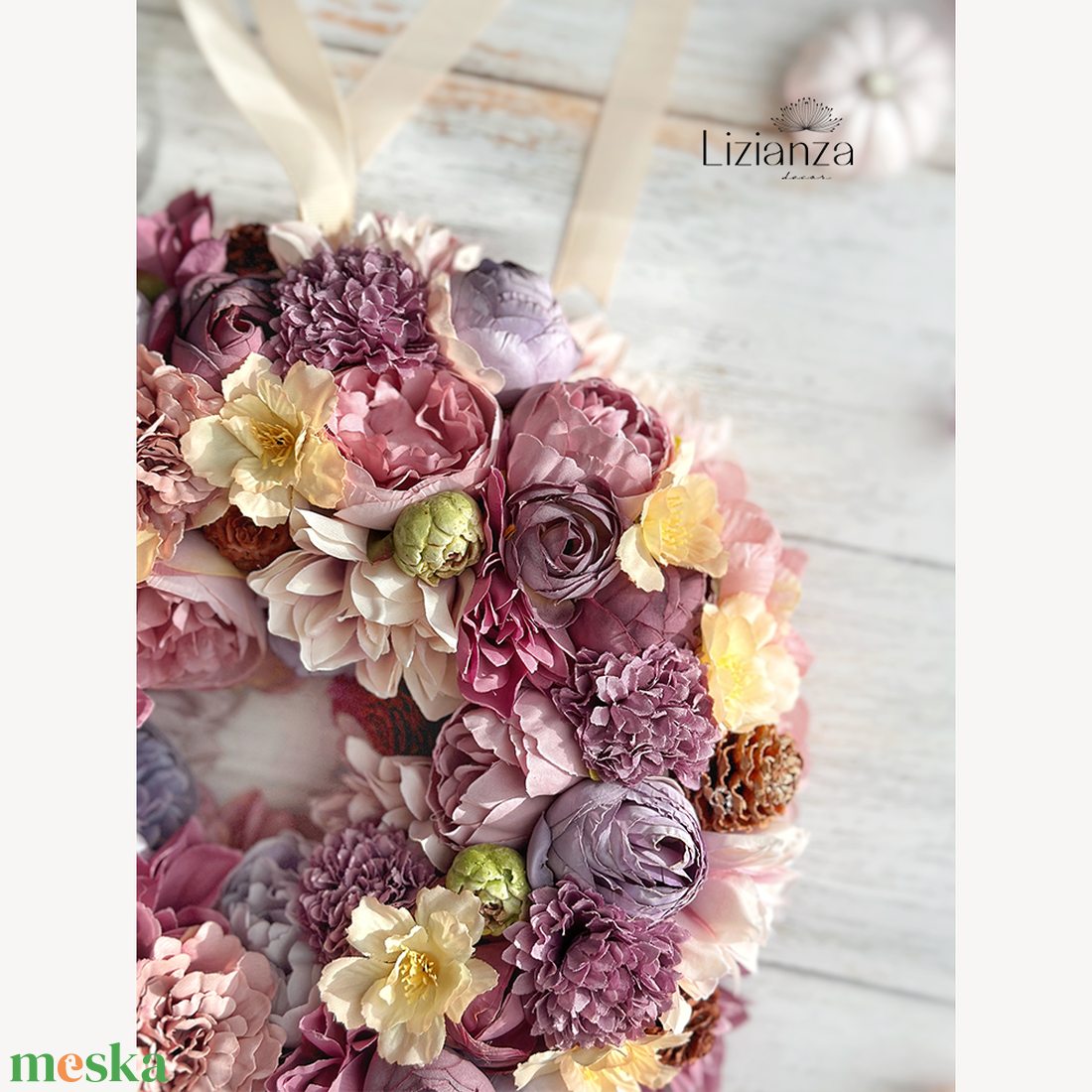 Inez őszi ajtódísz  - otthon & életmód - dekoráció - ajtó- és ablak dekoráció - ajtódísz & kopogtató - Meska.hu