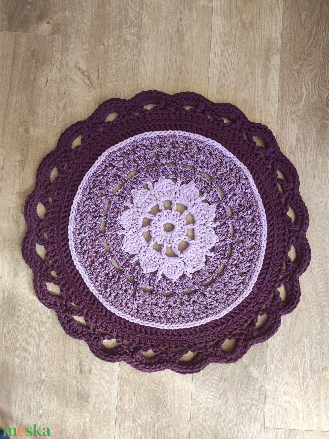 Horgolt szőnyeg  - otthon & életmód - lakástextil - szőnyeg - horgolt szőnyeg - Meska.hu