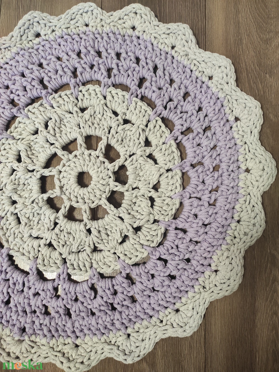 Horgolt szőnyeg  - otthon & életmód - lakástextil - szőnyeg - horgolt szőnyeg - Meska.hu