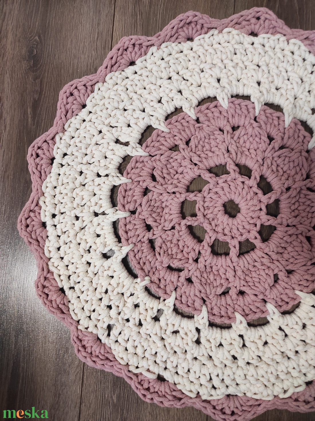 Horgolt szőnyeg  - otthon & életmód - lakástextil - szőnyeg - horgolt szőnyeg - Meska.hu