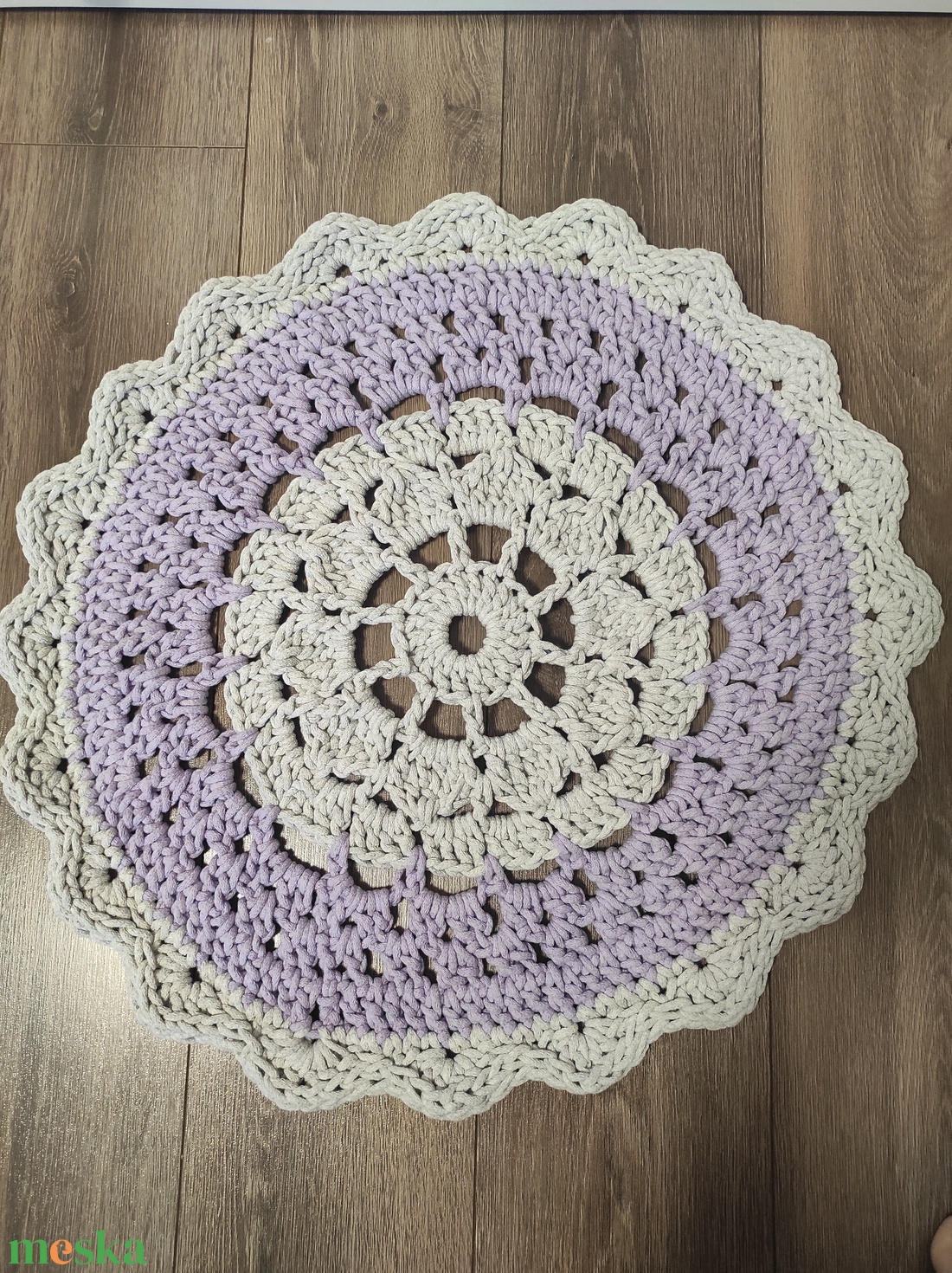 Horgolt szőnyeg  - otthon & életmód - lakástextil - szőnyeg - horgolt szőnyeg - Meska.hu