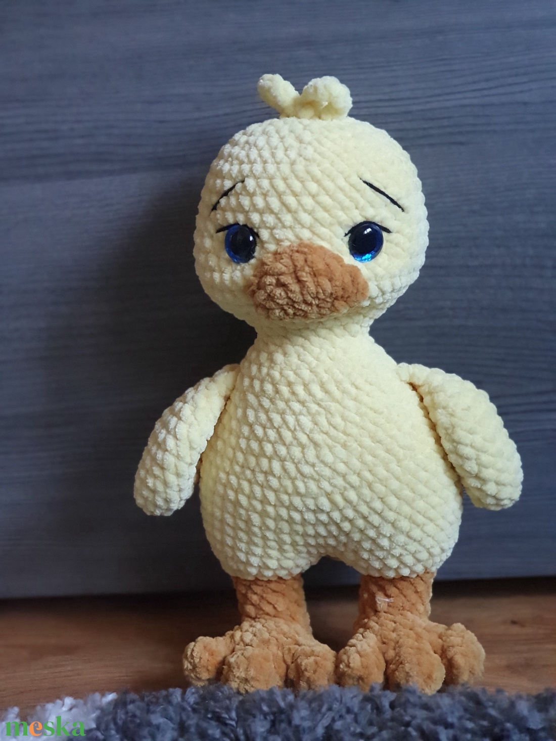 Plüss csibe - játék & sport - plüssállat & játékfigura - madár - Meska.hu