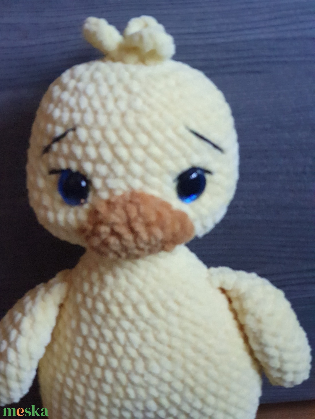 Plüss csibe - játék & sport - plüssállat & játékfigura - madár - Meska.hu