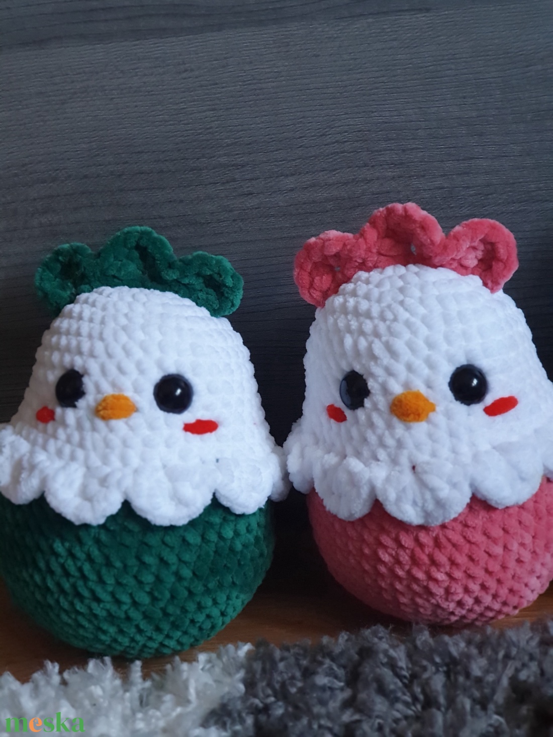 Plüss csibe - játék & sport - plüssállat & játékfigura - madár - Meska.hu