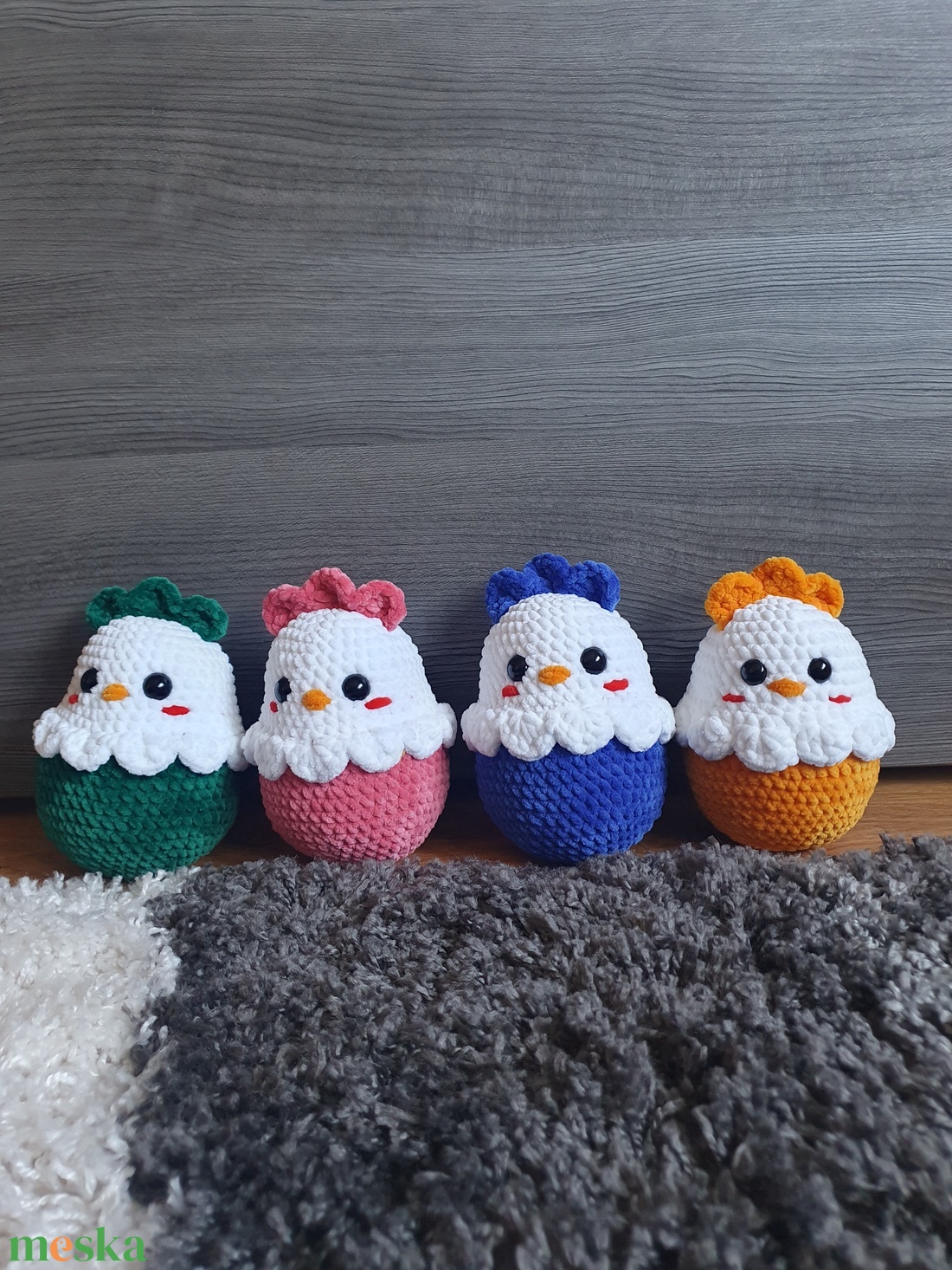 Plüss csibe - játék & sport - plüssállat & játékfigura - madár - Meska.hu