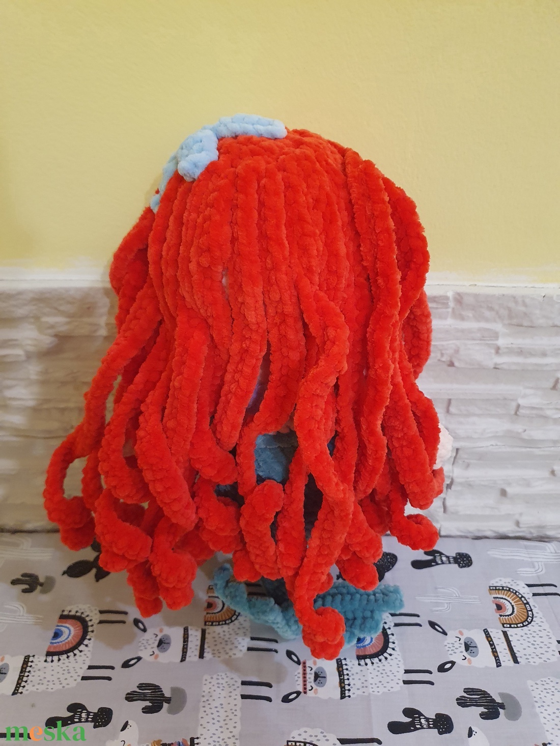 Horgolt sellő - játék & sport - plüssállat & játékfigura - ember - Meska.hu