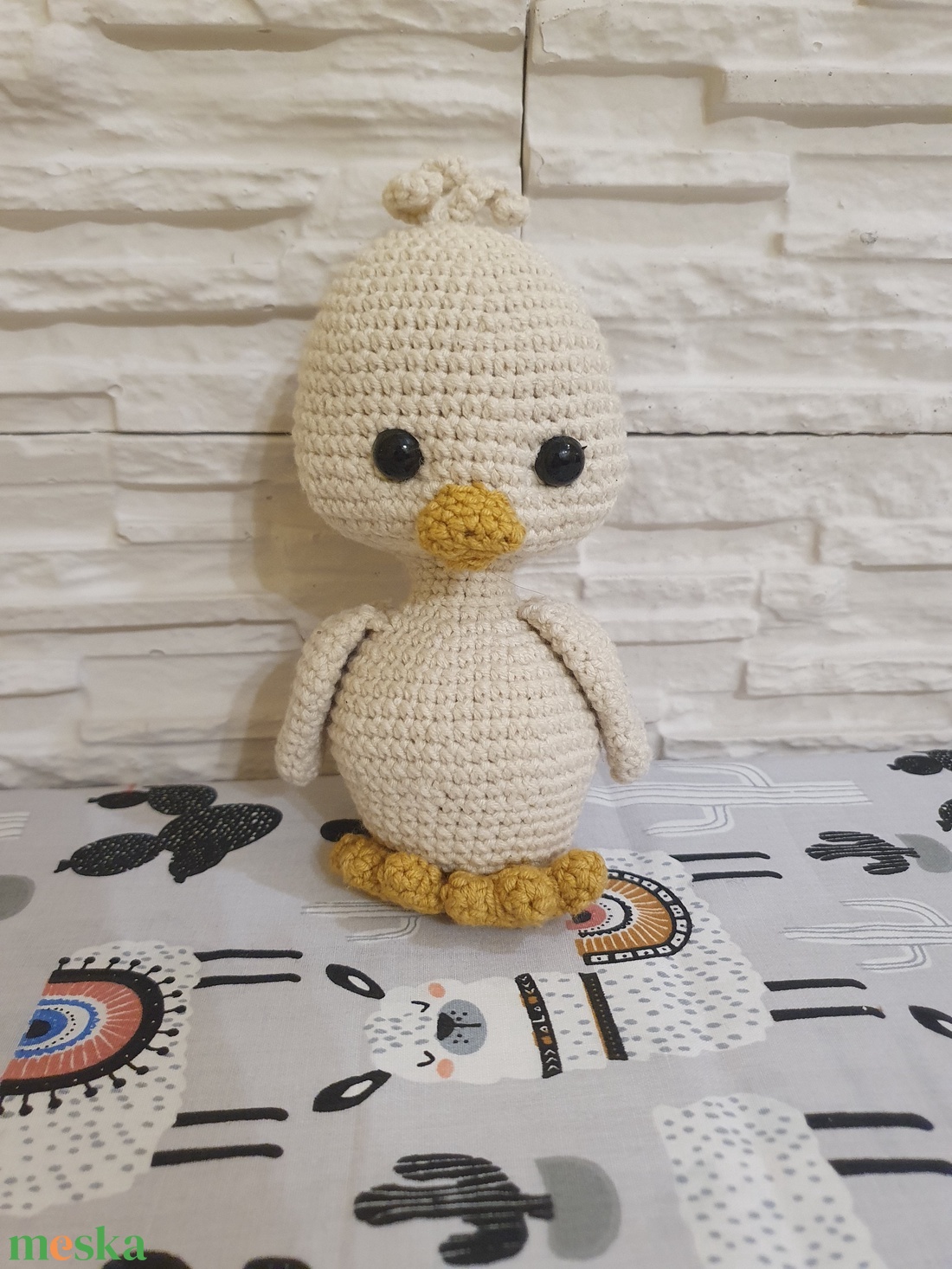 Horgolt liba - játék & sport - plüssállat & játékfigura - madár - Meska.hu