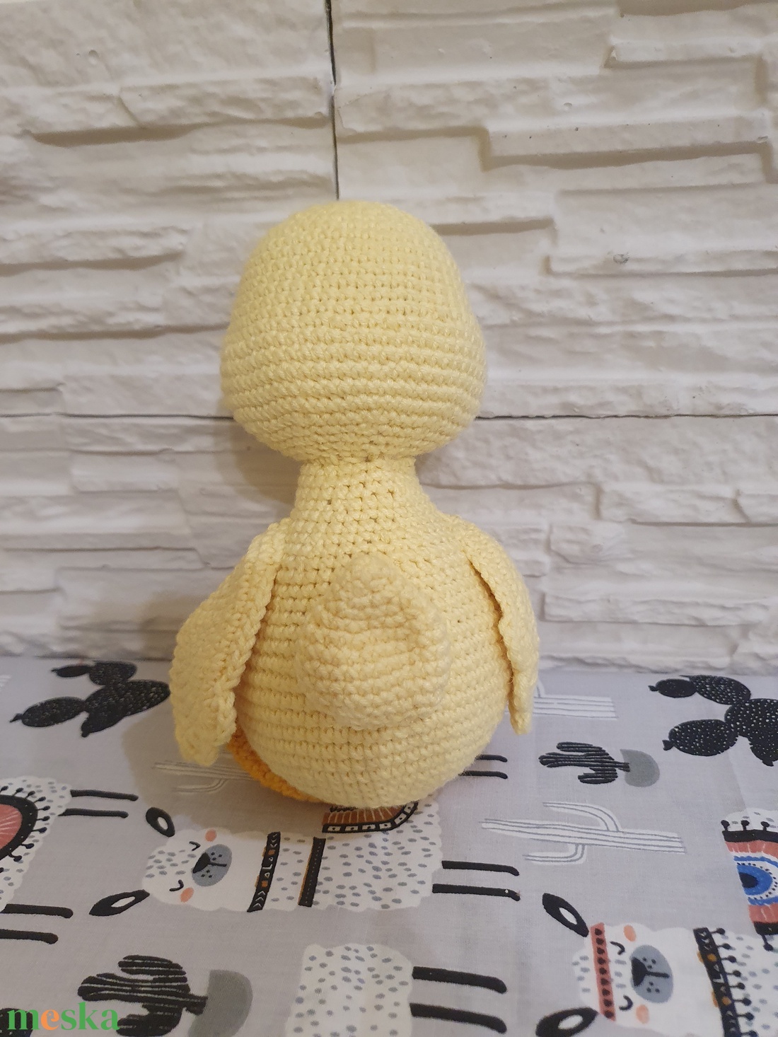 Horgolt kiskacsa - játék & sport - plüssállat & játékfigura - madár - Meska.hu