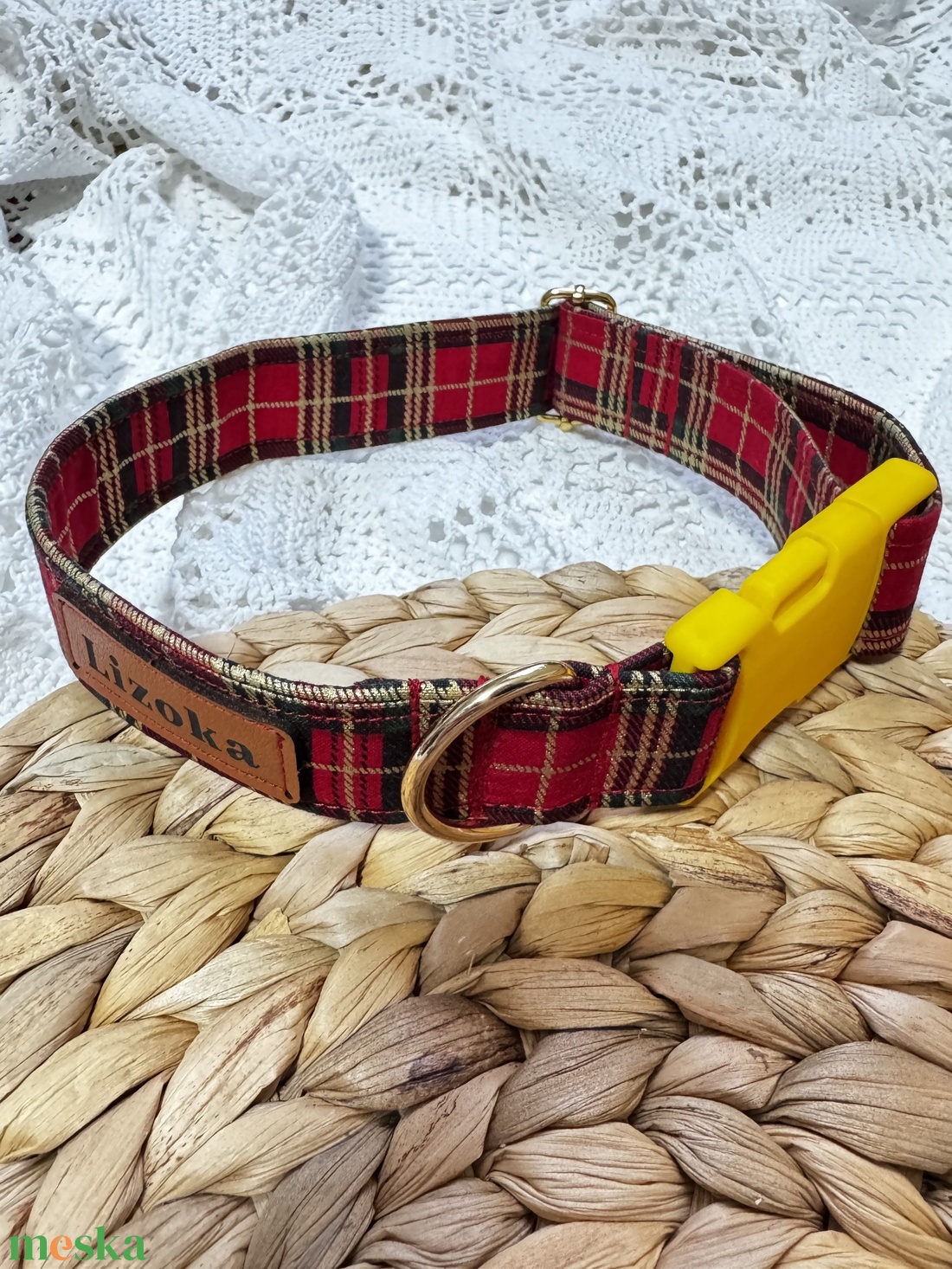 Kutya nyakörv  - otthon & életmód - kisállatoknak - kutyáknak - kutya nyakörv - Meska.hu