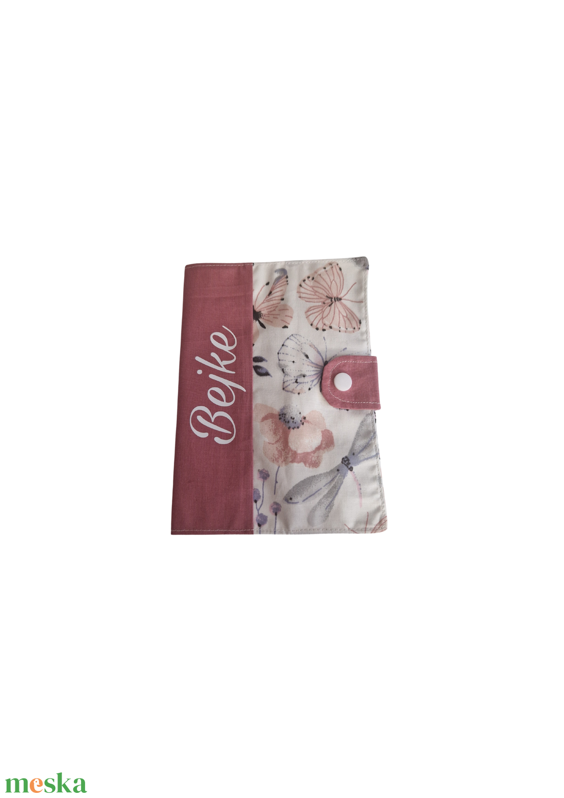 Egészségügyi Kiskönyv Borító Névvel ellátva - baba - mama - babaemlékek - egészségügyi kiskönyv borító - Meska.hu