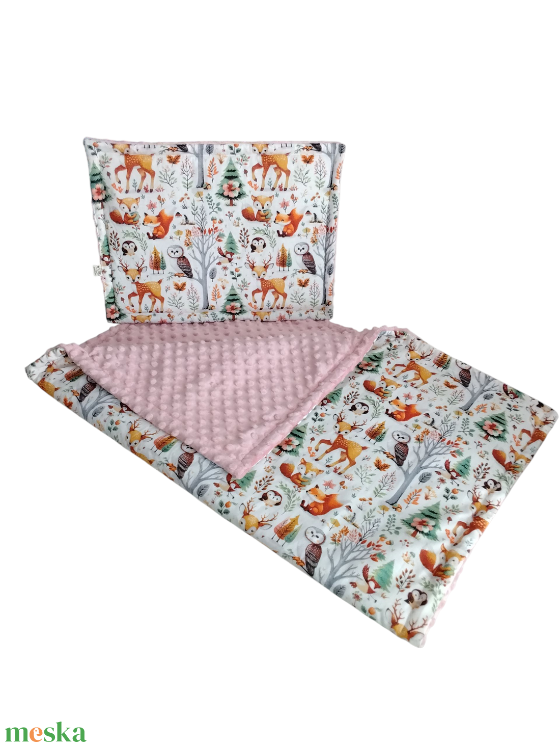 Baba takaró kispárnával  - baba - mama - baba ágynemű - szett kiságyba - Meska.hu