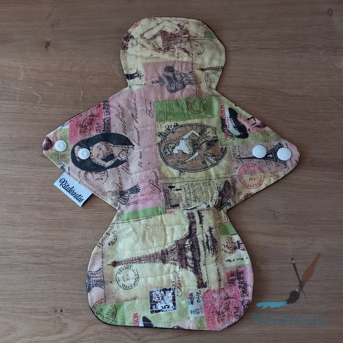 Je t'aime mosható betét 30cm - szépségápolás - intim higiénia - intimbetét - Meska.hu