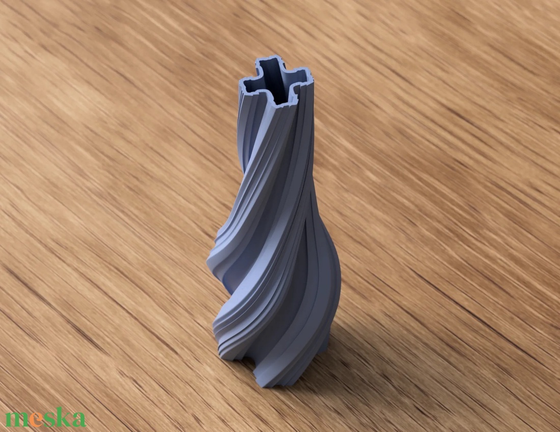 3D csavart váza - otthon & életmód - dekoráció - virágdísz és tartó - váza - Meska.hu 3D csavart váza - otthon & életmód - dekoráció - virágdísz és tartó - váza - Meska.hu