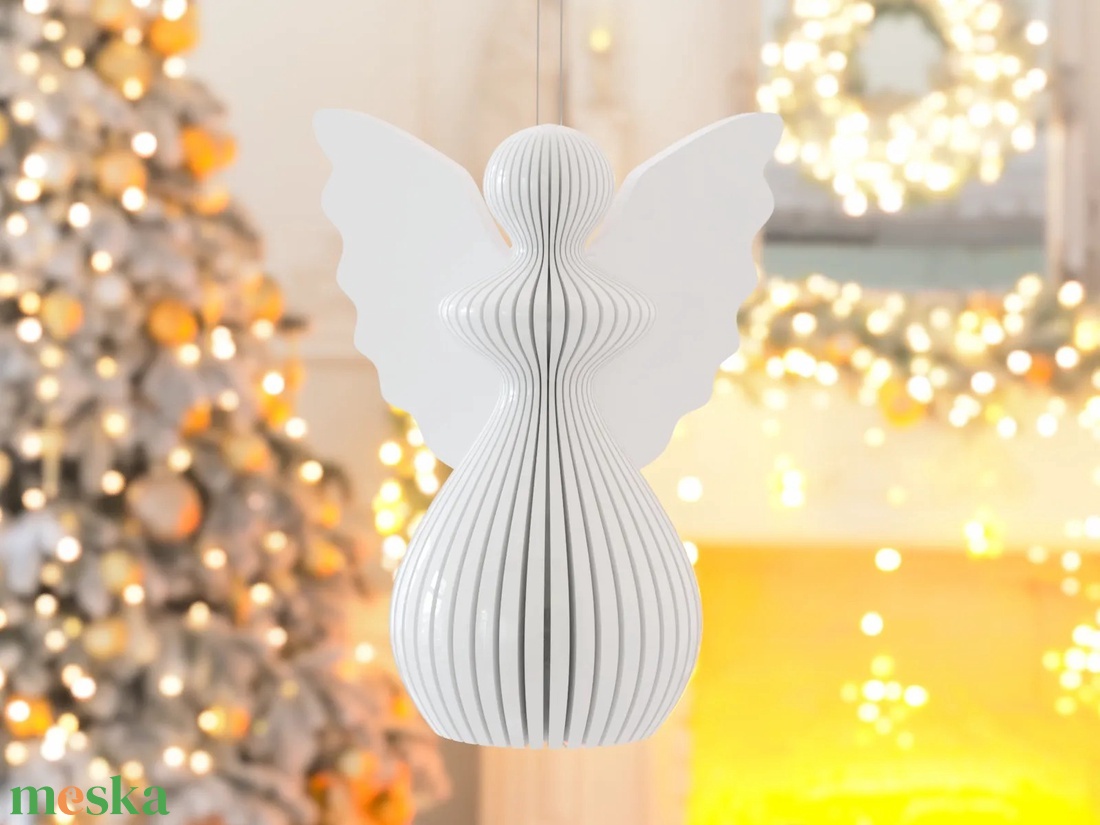 3D angyal szobor, akasztható - otthon & életmód - dekoráció - dísztárgy - Meska.hu 3D angyal szobor, akasztható - otthon & életmód - dekoráció - dísztárgy - Meska.hu
