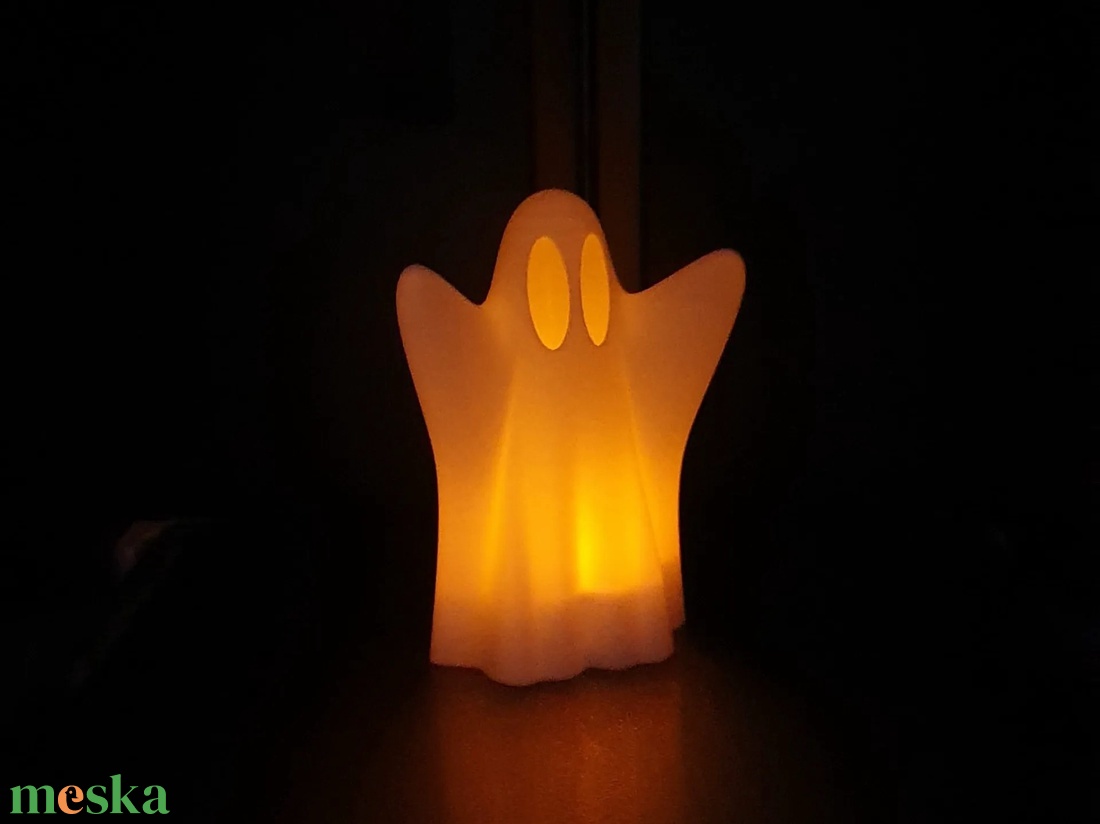 3D halloween szellem, teamécses tartó - otthon & életmód - dekoráció - halloween - halloweeni tök és lámpás - Meska.hu 3D halloween szellem, teamécses tartó - otthon & életmód - dekoráció - halloween - halloweeni tök és lámpás - Meska.hu