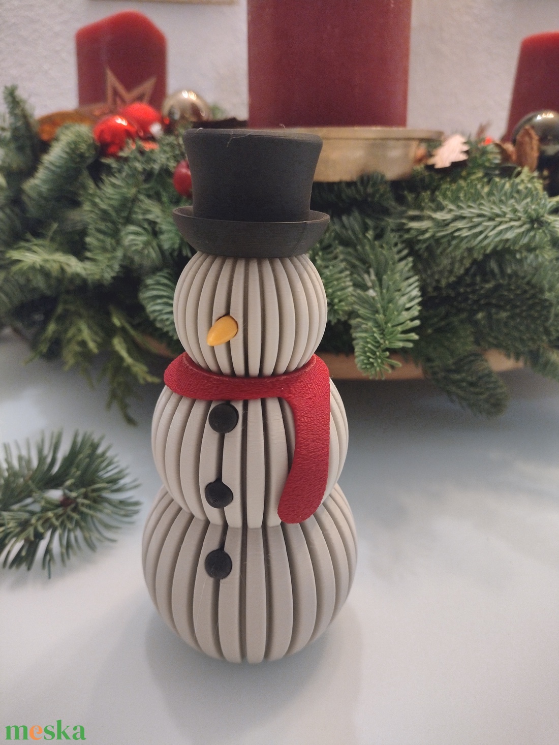 3D hóember - karácsony - karácsonyi lakásdekoráció - karácsonyi manók, figurák - Meska.hu 3D hóember - karácsony - karácsonyi lakásdekoráció - karácsonyi manók, figurák - Meska.hu