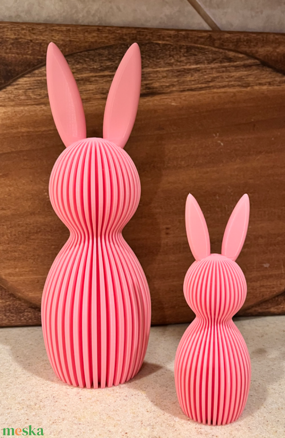 3D húsvéti nyuszi álló füllel - otthon & életmód - dekoráció - húsvéti asztaldíszek - Meska.hu