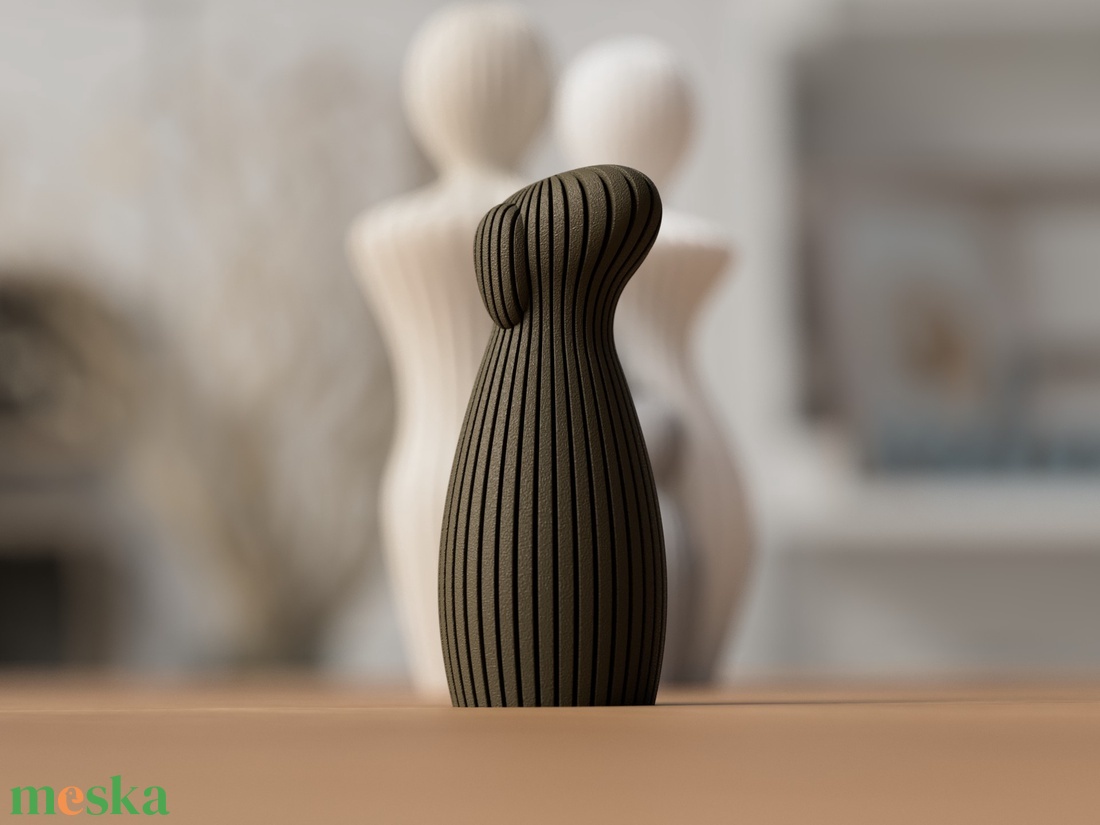 3D kutya lógó füllel - otthon & életmód - dekoráció - asztal és polc dekoráció - asztaldísz - Meska.hu