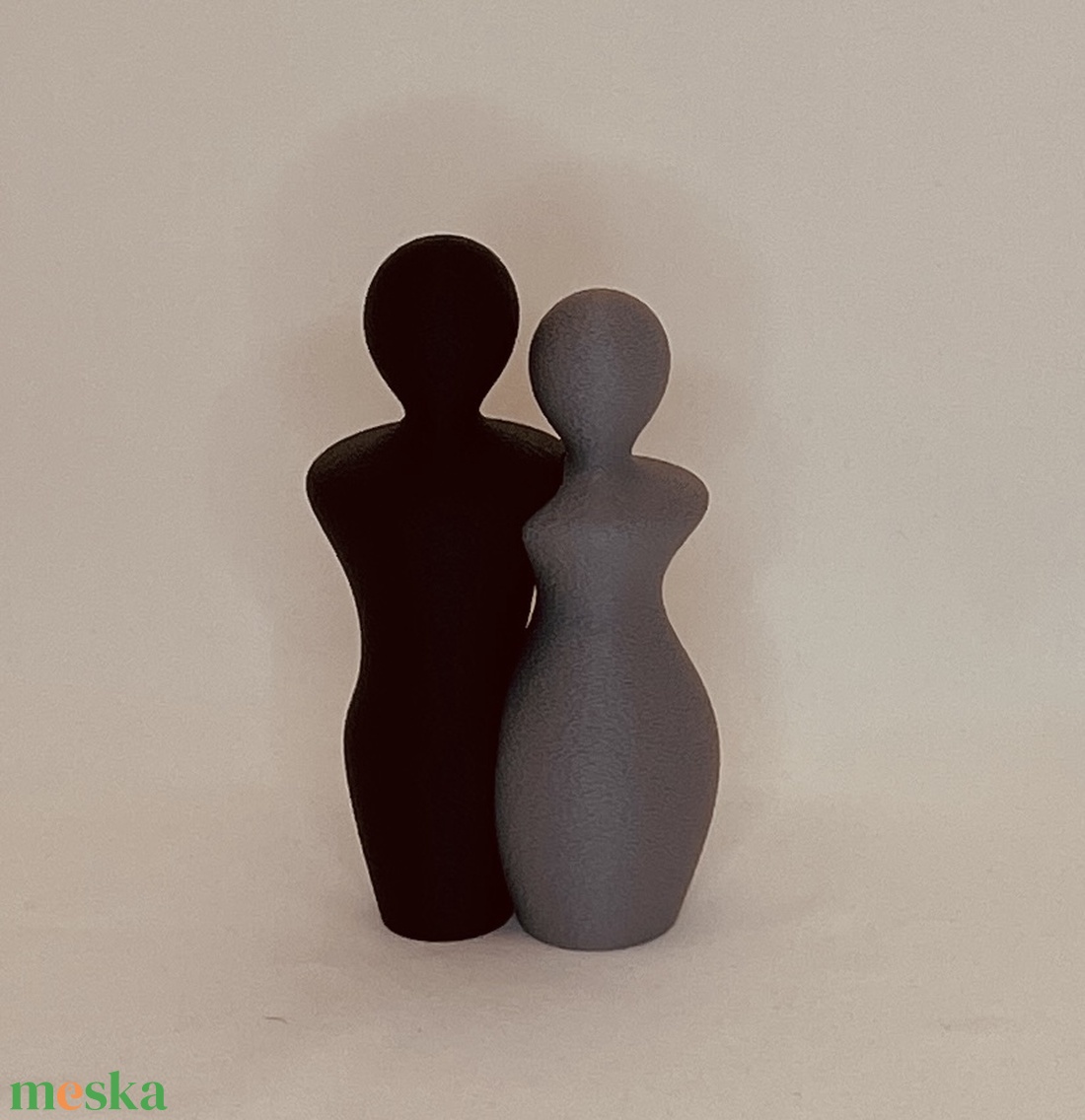 3D férfi-nő szobor nagy méret - otthon & életmód - dekoráció - asztal és polc dekoráció - asztaldísz - Meska.hu