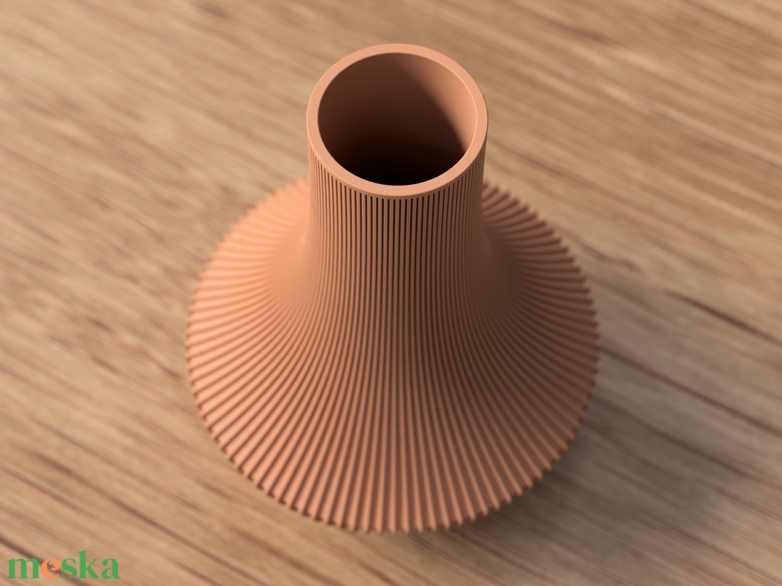 3D Shinto váza bordás - otthon & életmód - virágdekoráció - virágtartó - váza - Meska.hu