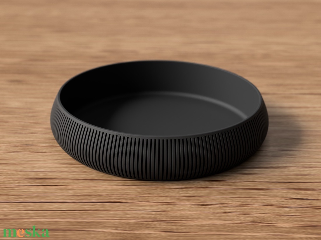 3D tálca kerek - otthon & életmód - dekoráció - asztal és polc dekoráció - asztaldísz - Meska.hu