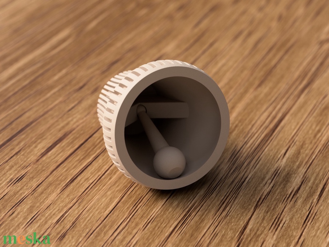 3D karácsonyi csengődísz - karácsony - karácsonyi lakásdekoráció - karácsonyi lakásdíszek - Meska.hu