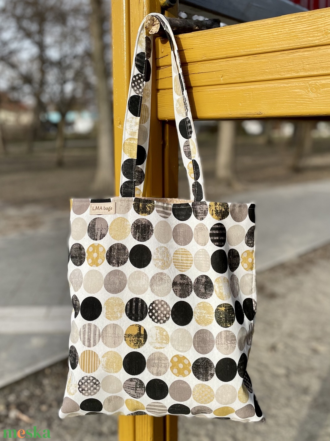 Pöttyös mintás bevásárlószatyor - táska & tok - bevásárlás & shopper táska - shopper, textiltáska, szatyor - Meska.hu Pöttyös mintás bevásárlószatyor - táska & tok - bevásárlás & shopper táska - shopper, textiltáska, szatyor - Meska.hu