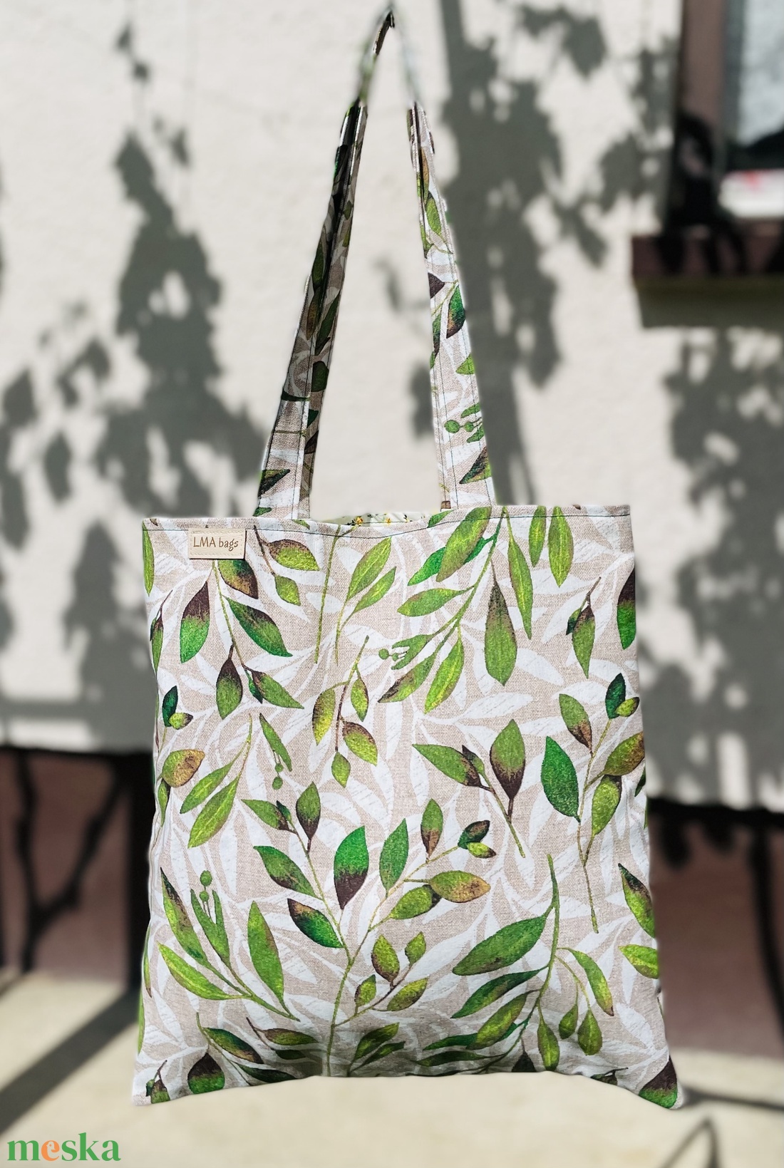 Levél mintás bevásárlószatyor - táska & tok - bevásárlás & shopper táska - shopper, textiltáska, szatyor - Meska.hu Levél mintás bevásárlószatyor - táska & tok - bevásárlás & shopper táska - shopper, textiltáska, szatyor - Meska.hu