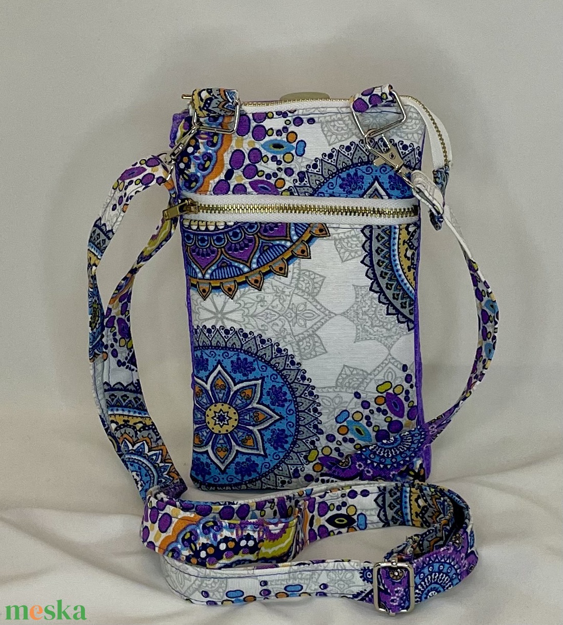 Lila mandala mintás női kistáska - táska & tok - kézitáska & válltáska - vállon átvethető táska - Meska.hu Lila mandala mintás női kistáska - táska & tok - kézitáska & válltáska - vállon átvethető táska - Meska.hu