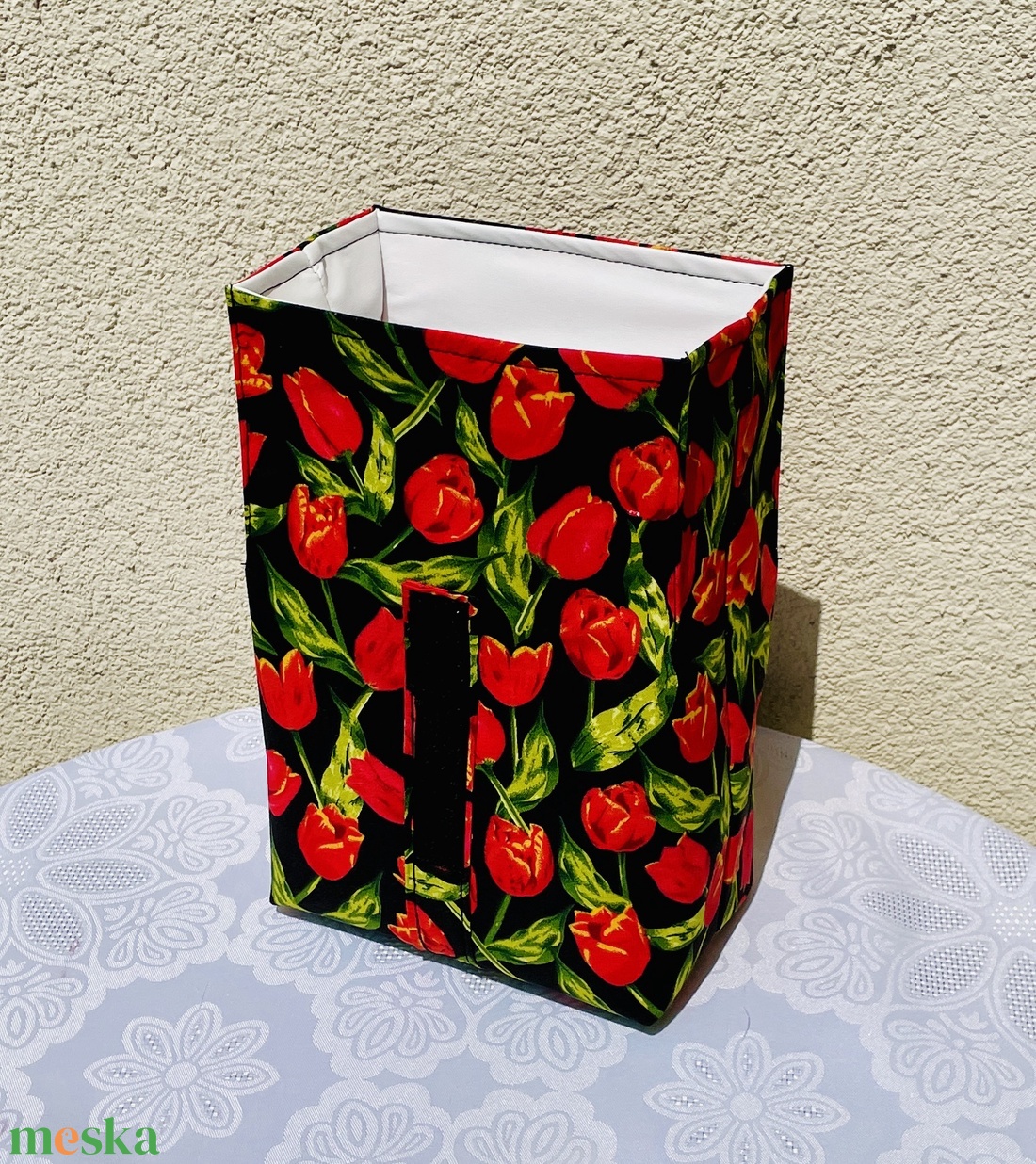 Tulipán mintás ételtartó táska - táska & tok - uzsonna- & ebéd tartó - ebéd tasak, doboz - Meska.hu Tulipán mintás ételtartó táska - táska & tok - uzsonna- & ebéd tartó - ebéd tasak, doboz - Meska.hu