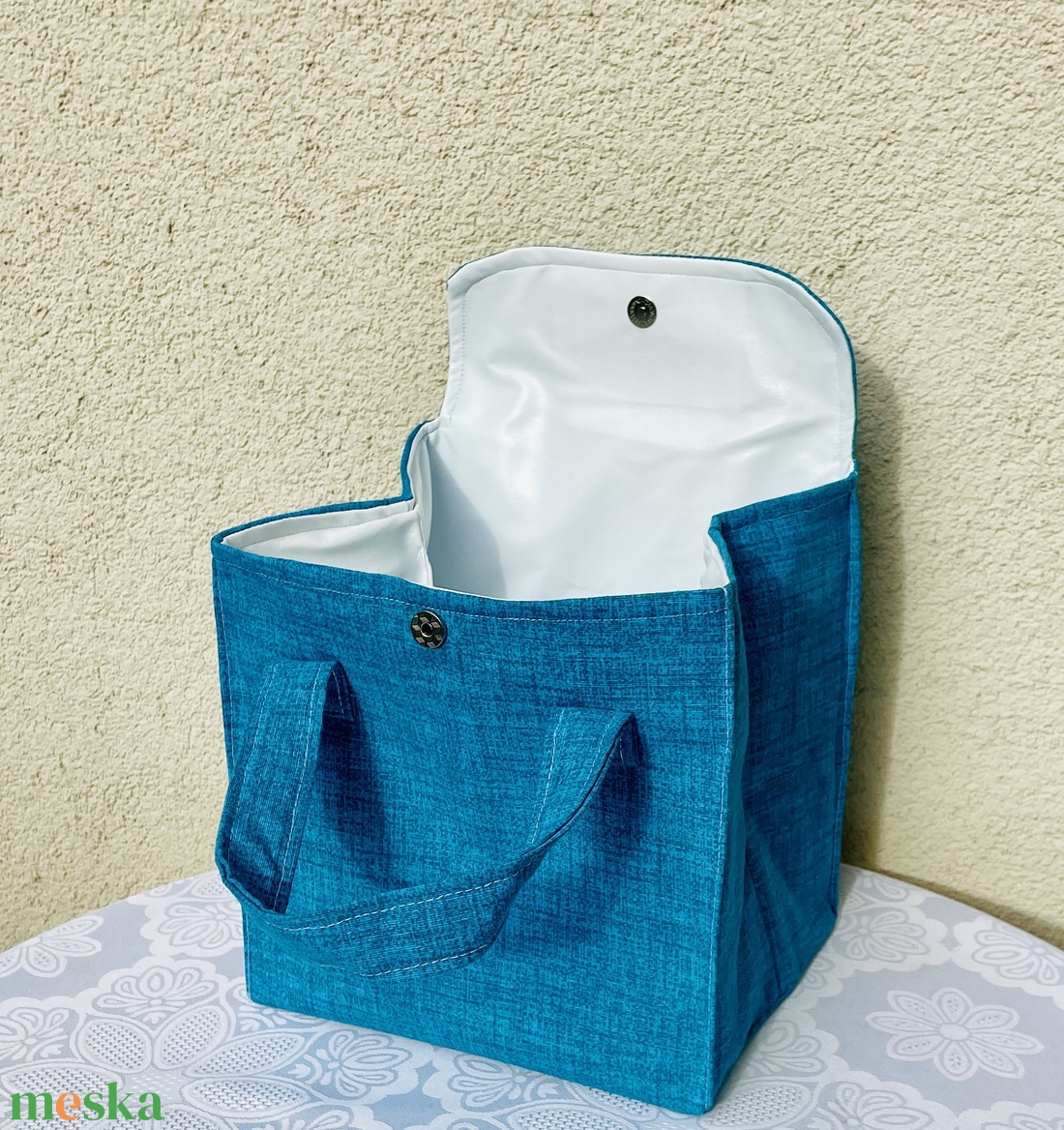 Ételtartó táska nagy - táska & tok - uzsonna- & ebéd tartó - ebéd tasak, doboz - Meska.hu