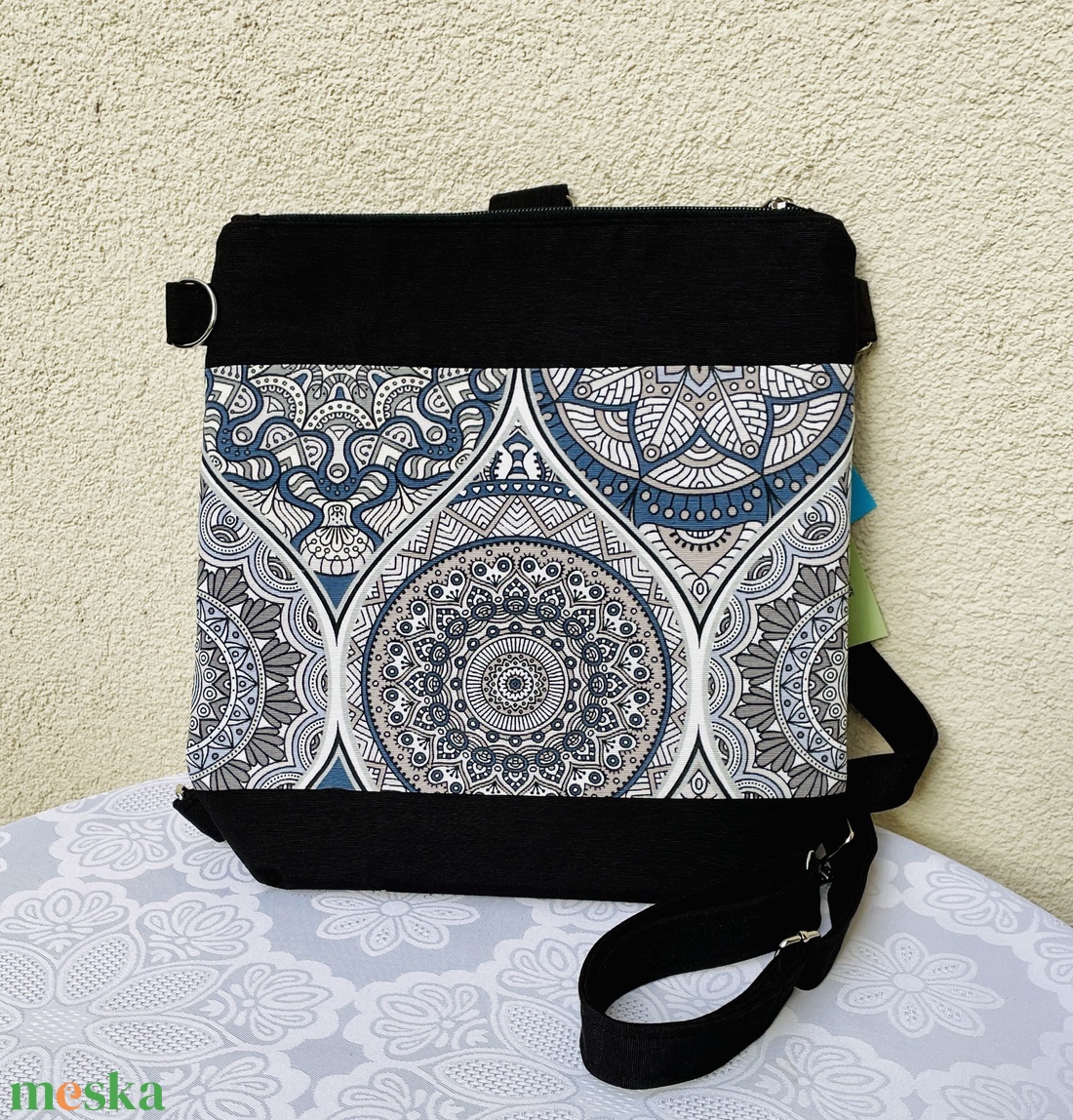 3in1 vászon női hátizsák  - táska & tok - variálható táska - Meska.hu