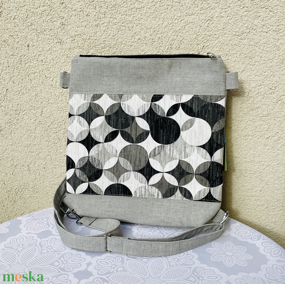 3in1 vászon női hátizsák  - táska & tok - variálható táska - Meska.hu