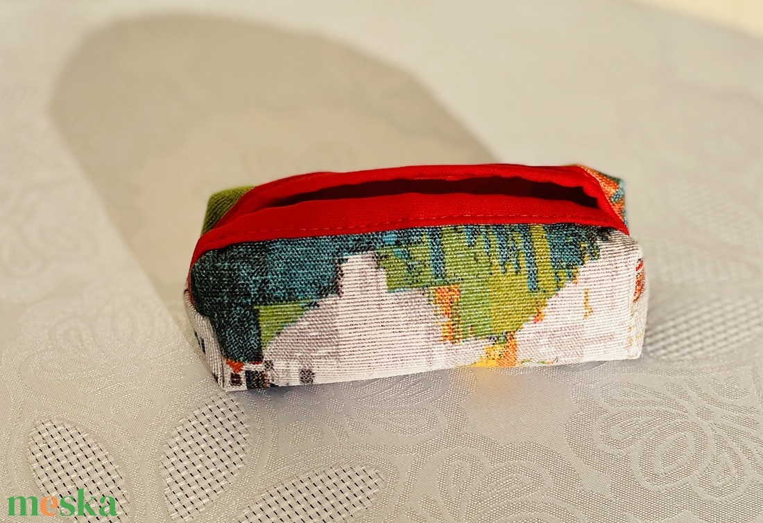 Vászon zsebkendőtartó - táska & tok - pénztárca & más tok - zsebkendőtartó tok - Meska.hu