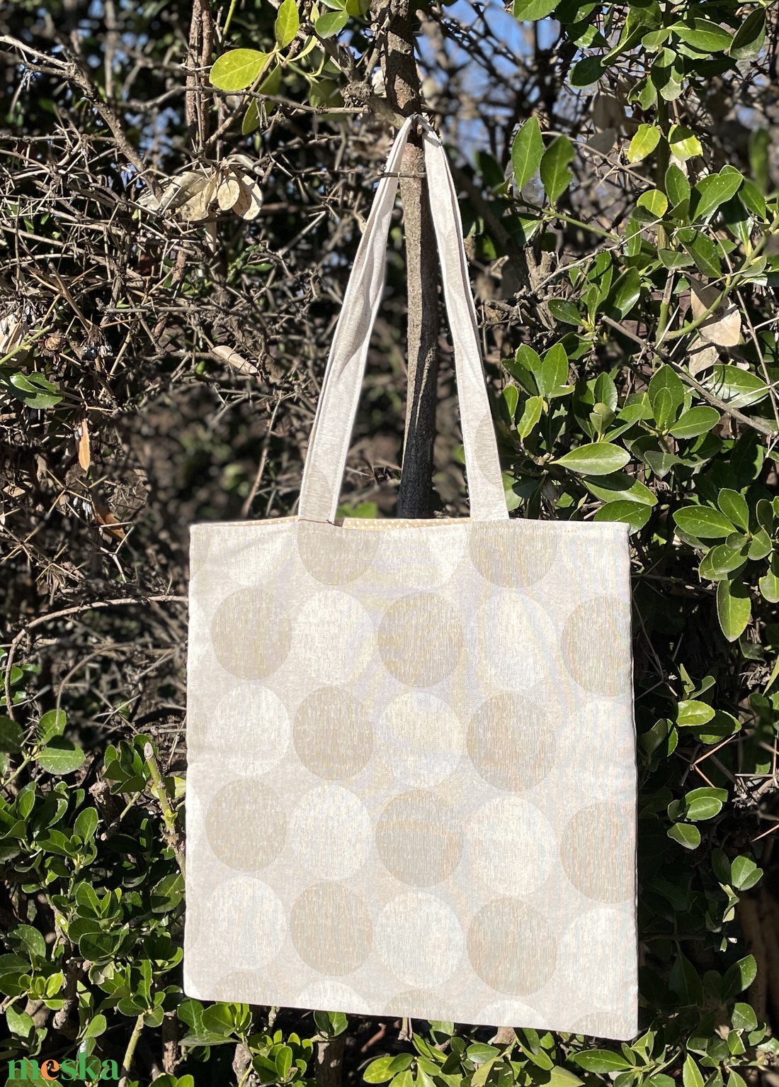 Mintás bevásárlószatyor - táska & tok - bevásárlás & shopper táska - shopper, textiltáska, szatyor - Meska.hu
