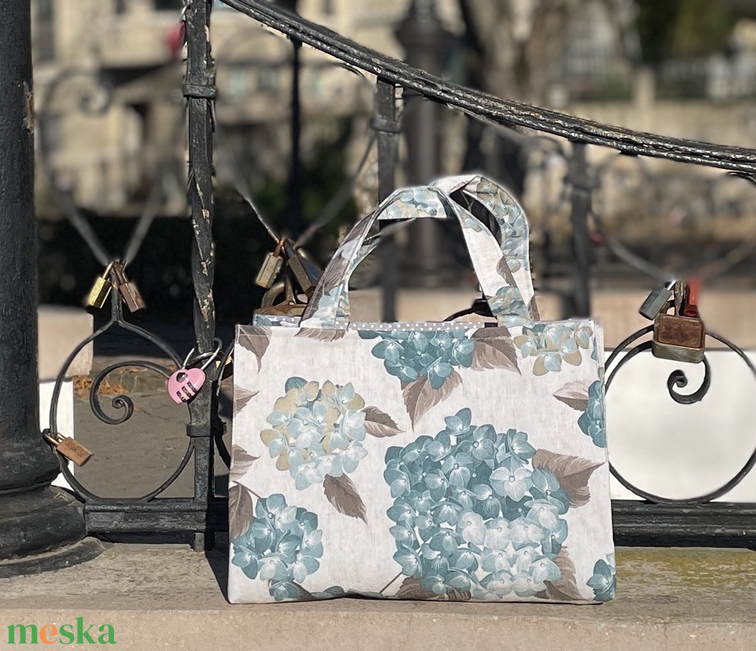 Mintás bevásárlószatyor - táska & tok - bevásárlás & shopper táska - shopper, textiltáska, szatyor - Meska.hu