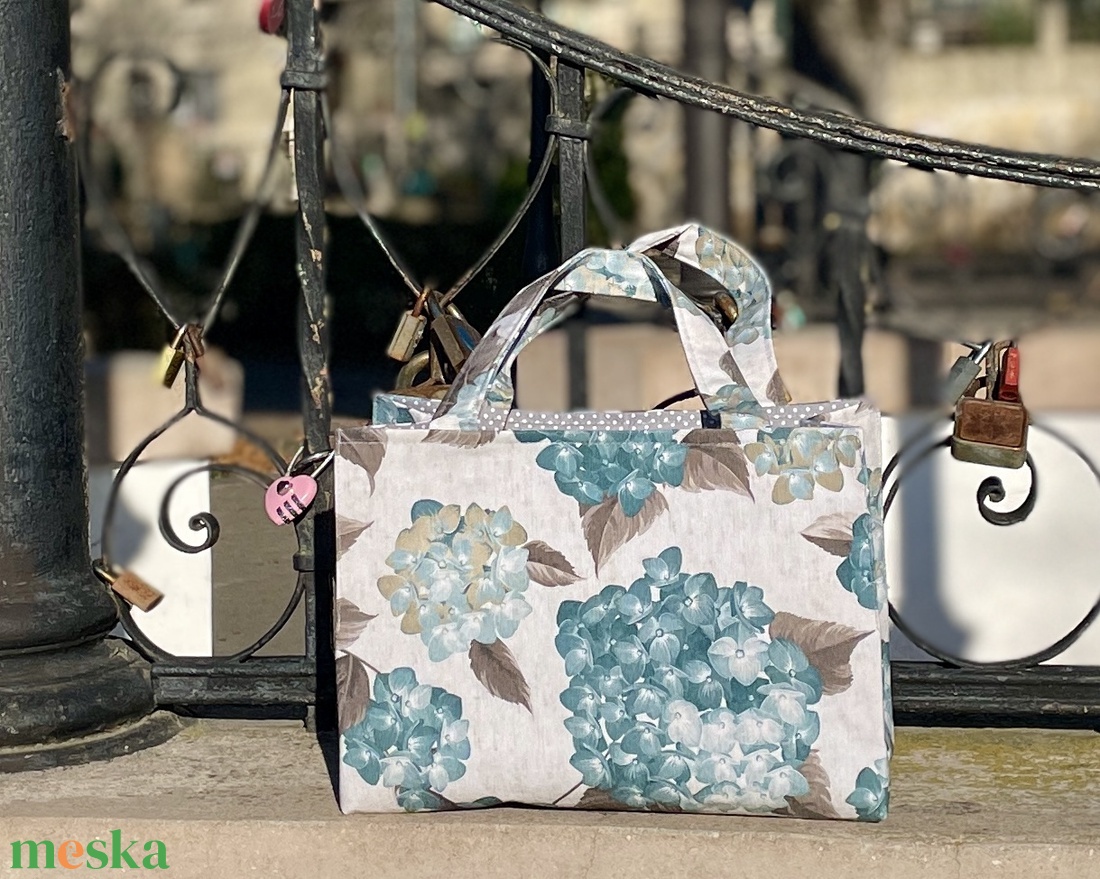 Mintás bevásárlószatyor - táska & tok - bevásárlás & shopper táska - shopper, textiltáska, szatyor - Meska.hu