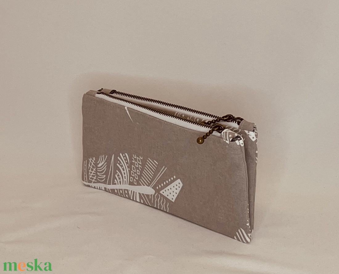 2 részes levél mintás neszesszer, pénztárca - táska & tok - neszesszer - Meska.hu