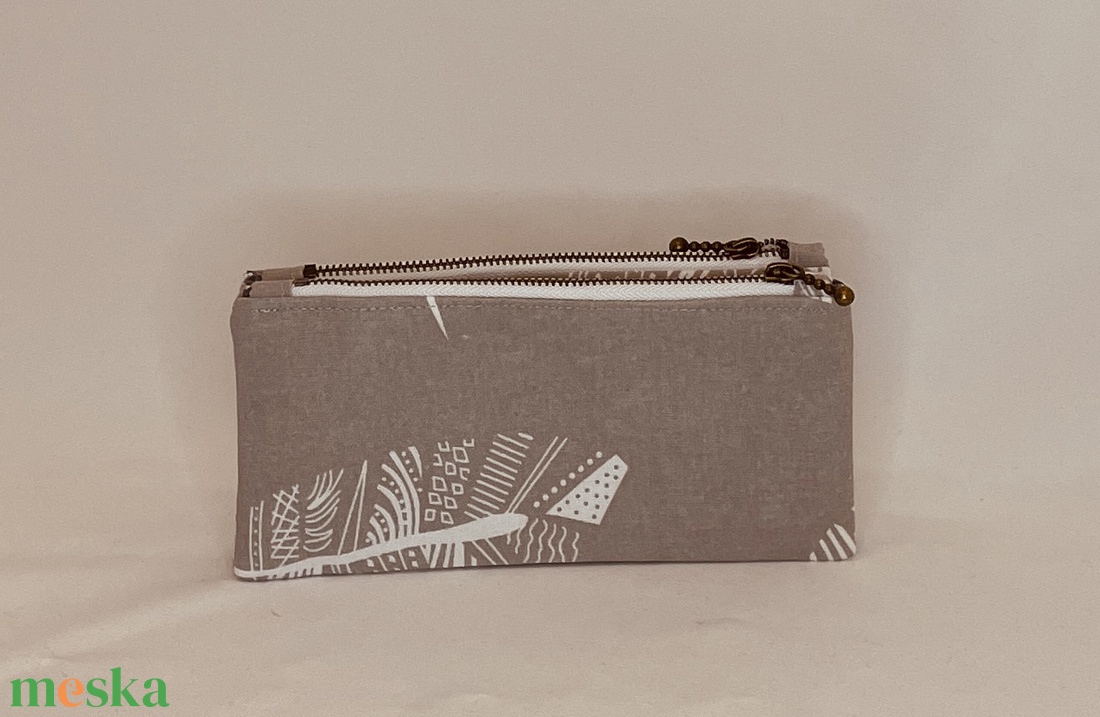 2 részes levél mintás neszesszer, pénztárca - táska & tok - neszesszer - Meska.hu