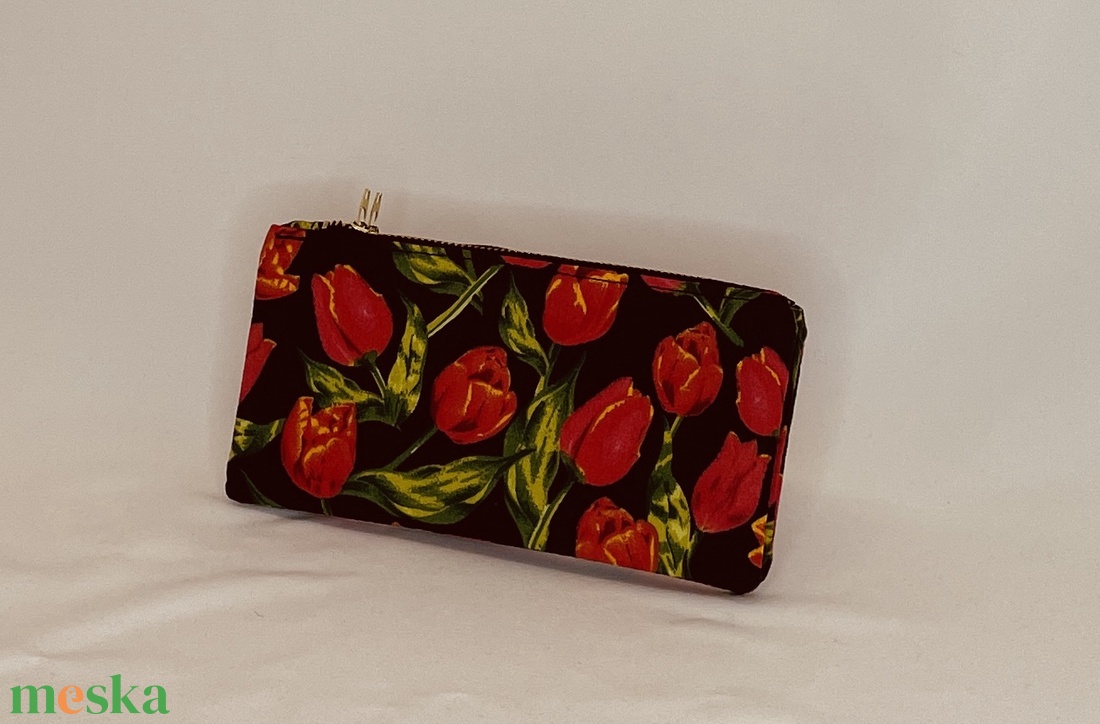 2 részes virág mintás neszesszer, pénztárca - táska & tok - neszesszer - Meska.hu