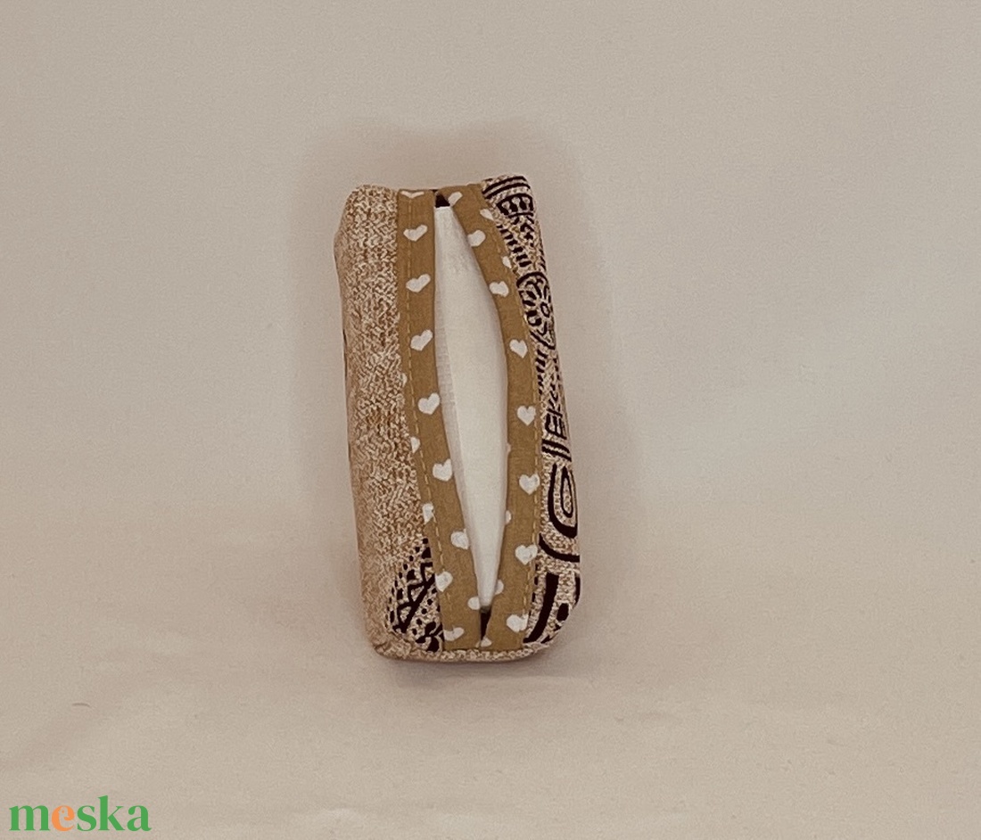 Vászon zsebkendőtartó - táska & tok - pénztárca & más tok - zsebkendőtartó tok - Meska.hu