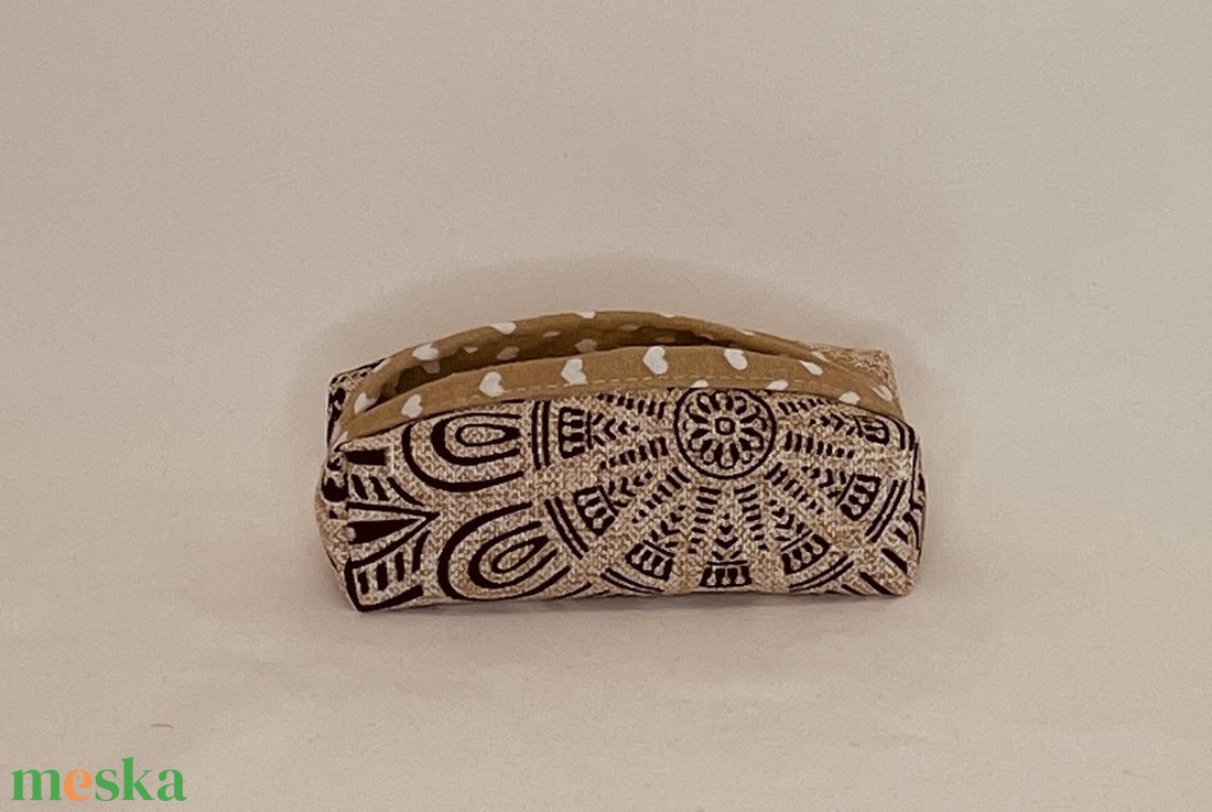 Vászon zsebkendőtartó - táska & tok - pénztárca & más tok - zsebkendőtartó tok - Meska.hu