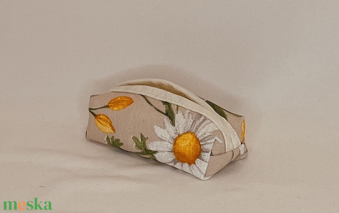 Vászon zsebkendőtartó - táska & tok - pénztárca & más tok - zsebkendőtartó tok - Meska.hu