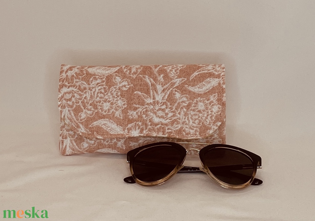 Vászon szemüvegtok mintás  - táska & tok - pénztárca & más tok - szemüvegtok - Meska.hu