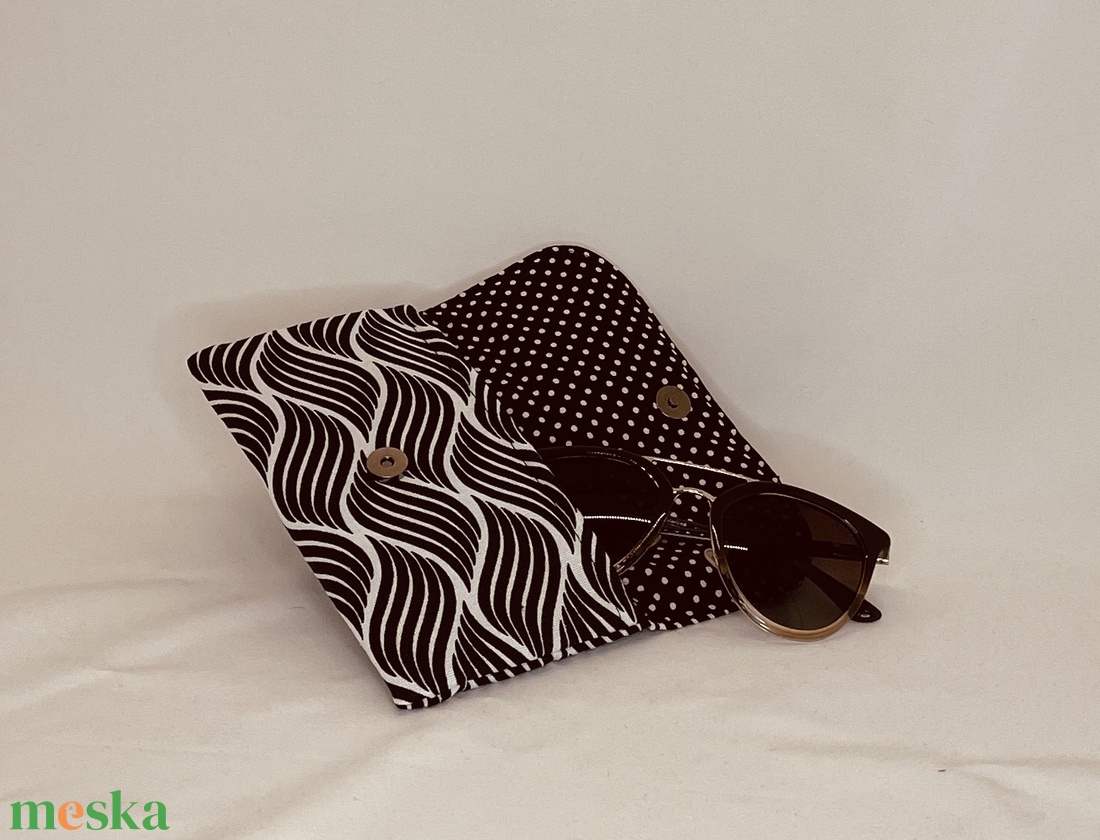 Vászon szemüvegtok mintás  - táska & tok - pénztárca & más tok - szemüvegtok - Meska.hu