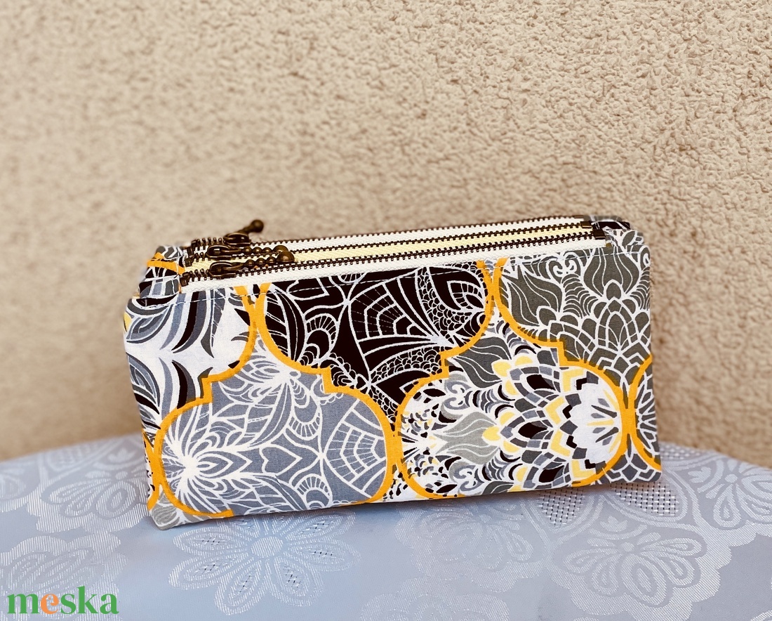 3 részes mintás neszesszer, pénztárca - táska & tok - neszesszer - Meska.hu